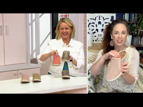 Earth Origins Perforated Leather Slip-On Clogs - Emilia on QVC