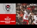 NC State QB CJ Bailey Highlights Vs Wake Forest
