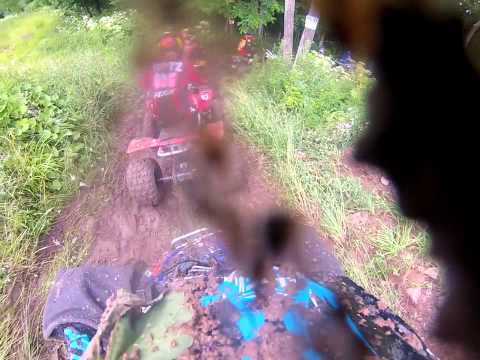 Snowshoe, Round 9 of the GNCC series 6-20-2015 am quad race