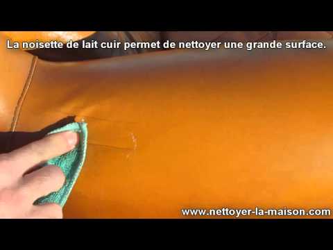 comment nettoyer canapé cuir