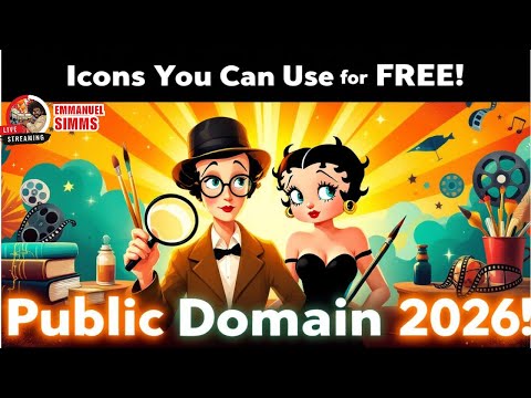 Public Domain 2026: Icons You Can Use for FREE!