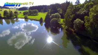 preview picture of video 'Rundflug Seifenteich Bad Steben'