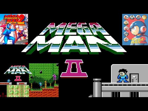 MEGA MAN 2 on NES Nintendo Gameplay / Review