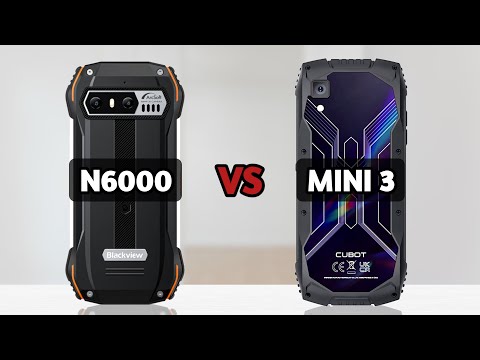 Blackview N6000 vs Cubot KingKong Mini 3 - Best Mini Smartphones