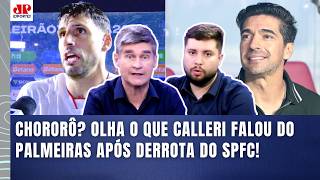 PATÉTICO??? "Cara, o CALLERI FALOU que o PALMEIRAS..." ENTREVISTA após DERROTA do SÃO PAULO POLEMIZA