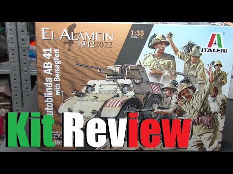 Kit review: Italeri "Autoblinda AB41" in 1/35 scale
