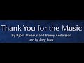 Thank You For The Music Arr Jerry Estes Bothell HS Chamber Choir