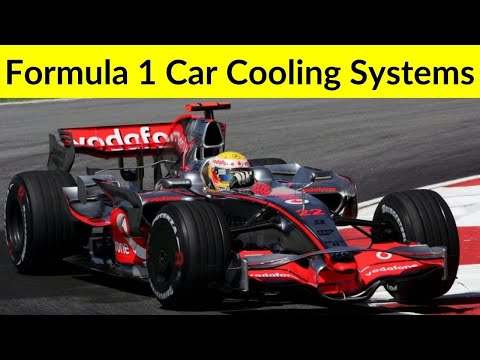 Formula 1 car Cooling Systems || F1 cooling system explained