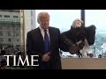 Watch Donald Trump Dodge a Bald Eagle | Person Of The Year 2015 | TIME