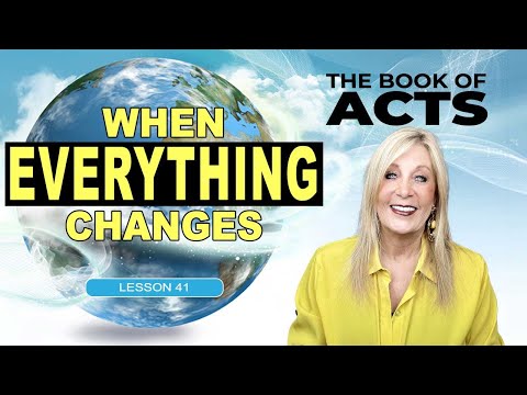Acts 10:1-23 - When everything changes -  Lesson 41
