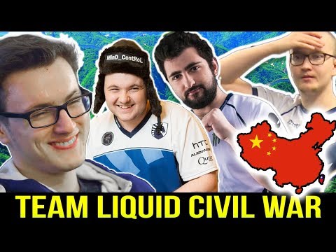 TEAM LIQUID CIVIL WAR in CHINA - Miracle Matum VS GH Mindcontrol Dota 2 7.11