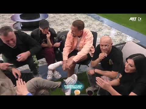 Të qeshura pa fund nga banorët, Brikena dhe Gania tregojnë së bashku një barcoletë - Big Brother Vip