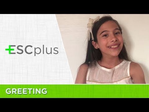 Junior Eurovision 2019: Melani from Spain sends a message to ESCplus