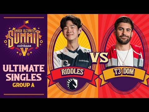 Riddles vs T3 DOM - Group A Ultimate Summit 5 - SSBU Singles | Terry vs Richter