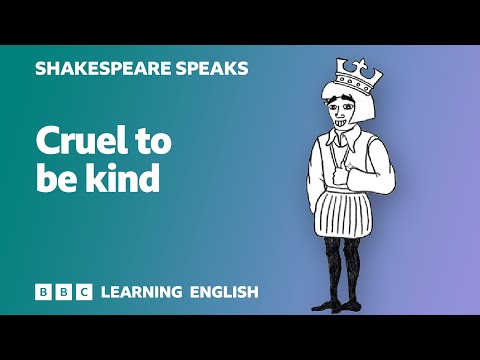 🎭 I must be cruel, only to be kind - Learn English vocabulary & idioms with 'Shakespeare Speaks'