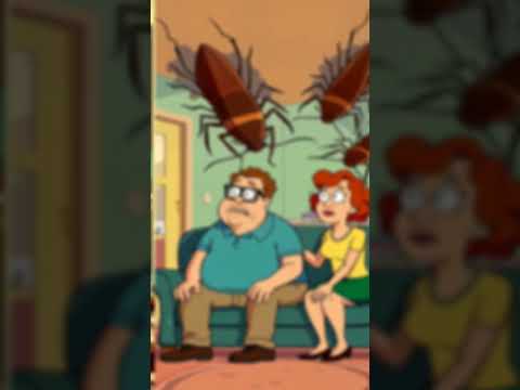 Giant Cockroach Invasion: Kitchen Kaboom! #shorts