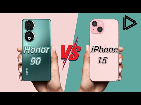 Honor 90 vs iPhone 15