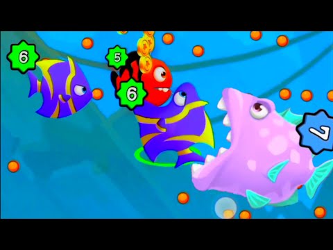 Fishdom New Ads Mini Games / Fish Games - Fish monster Gameplay Part 6