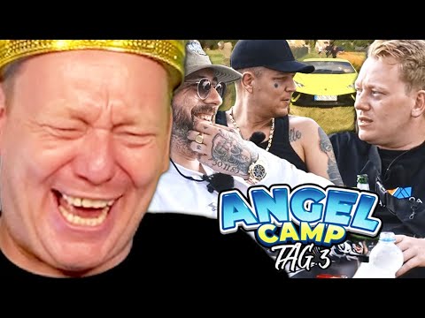 MONTE with HIS LAMBO at CAMP! 😂 Fishing Camp Day 3 | Knossi's Reaction
