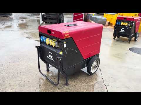 2017 PRAMAC 6 KVA GENERATOR ...232 HRS ...887T - Image 2