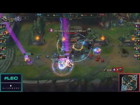 Nukeduck best moves against G2 with ZED