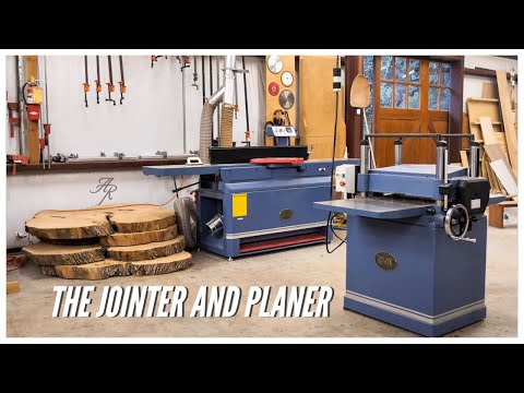 A Closer Look At My Jointer And Planer And What They're For (Oliver Woodworking Machinery)