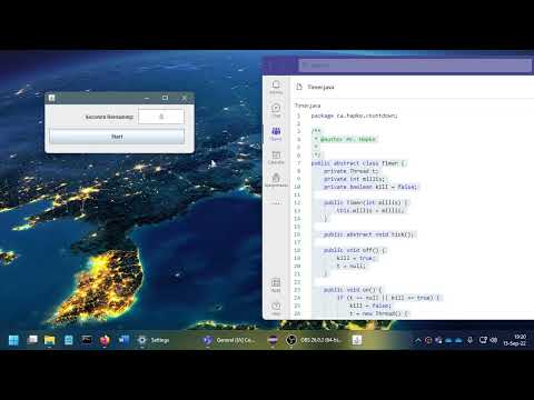 Making A Countdown App In Java