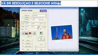 Como alterar a resolução do scanner - EPSON Perfection 1260