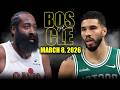 Boston Celtics Vs Cleveland Cavaliers Full Game Highlights March 8 2026 NBA Season