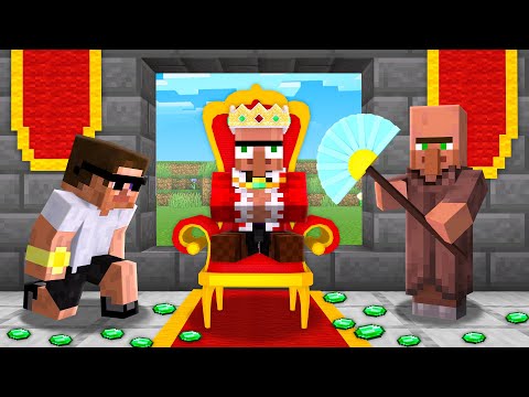 The DAY Doorbin BECAME KING in Minecraft..