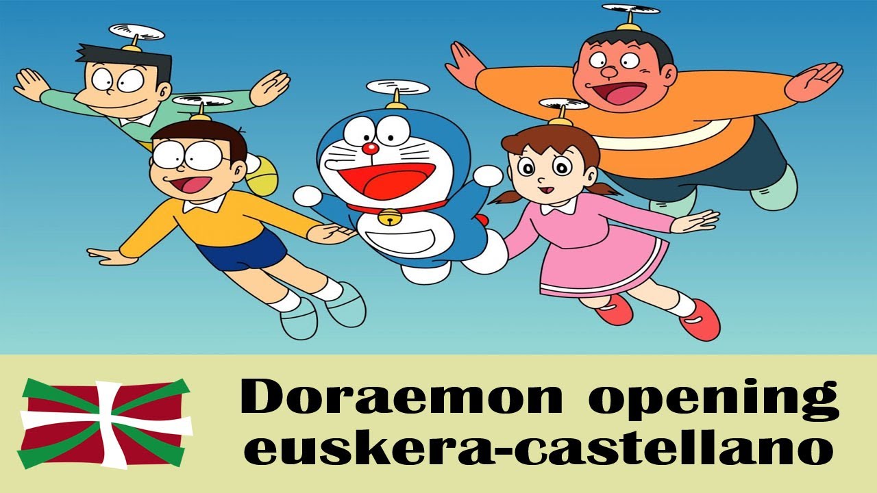 Doraemon opening en EUSKERA, subtítulos castellano