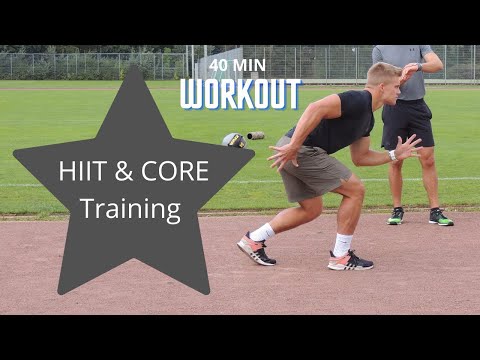 HIIT & CORE WORKOUT / 40 MIN Calorie Burn