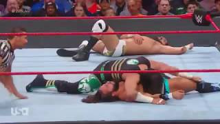 Fatal 4-Way Alexander vs Ali vs Nese vs Daivari WWE Raw 12/11/2017