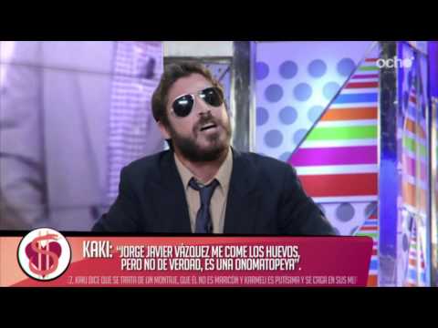 Kaki en Sálvame (Malviviendo 3x05)