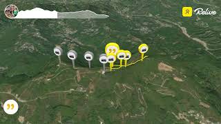 雲嘉五連峰之四之五的二尖山大尖山