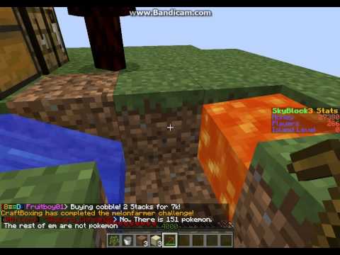 MINECRAFT Let's Play SkyBlock Episode 1 crewniverse.com