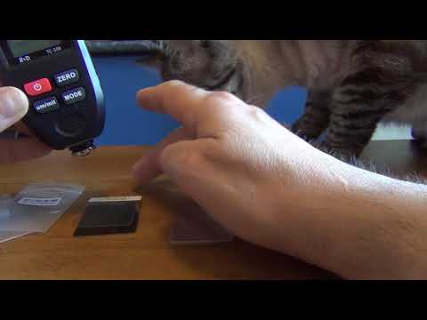 Толщиномер TC -100 распаковка и первая калибровка