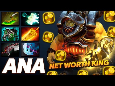 ana Alchemist Net Worth King - Dota 2 Pro Gameplay [Watch & Learn]