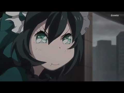 タクシーを呼ぶメイさん【ガンダムビルドダイバーズRe:RISE】