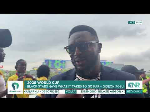 Black Stars Can Go Far in World Cup 2026 – Gideon Fosu Confident Ahead of Colombia Clash