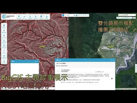 影片預覽畫面 - 地圖輔助工具