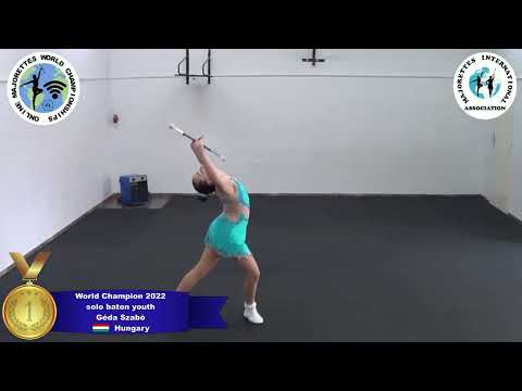 solo baton youth - World Champion 2022 - Géda Szabó