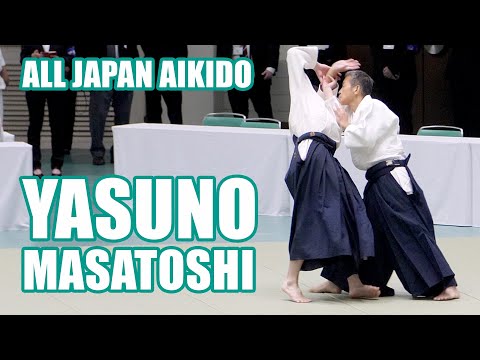 PERCUSSIVE AIKIDO! Yasuno Masatoshi Shihan - 59th All Japan Aikido Demonstration