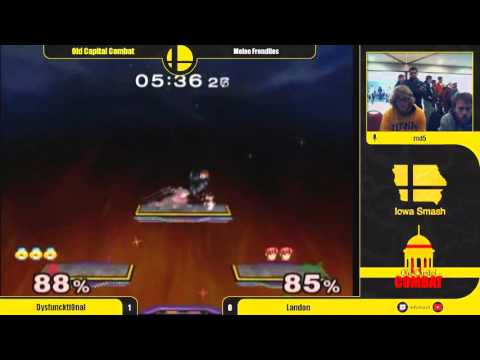 OCC Melee Singles - Winners R3 - Dysfunkti0nal (Sheik) vs Landon (Marth)