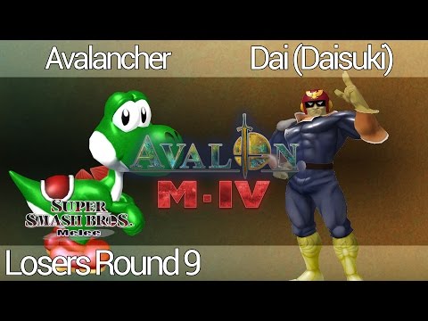 Avalon M-IV | Avalancher (Yoshi) Vs. Daisuki (Cpt.Falcon) | Losers Round 9