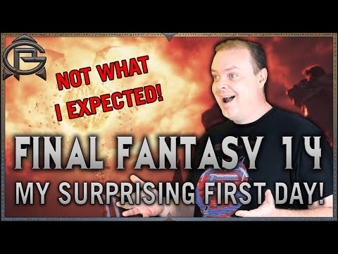 FINAL FANTASY 14 - My SURPRISING First Day!