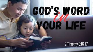 God's Word in Your Life - 2 Timothy 3:10-4:2