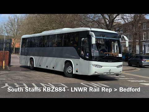 South Staffs Irisbus Eurorider (ZF/€4) KBZ884 - Whiny Transmission