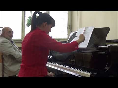 Mozart Concerto 23 A dur K488 Исп. Антонина Теа Сала Мастеркласс Сербия 2022