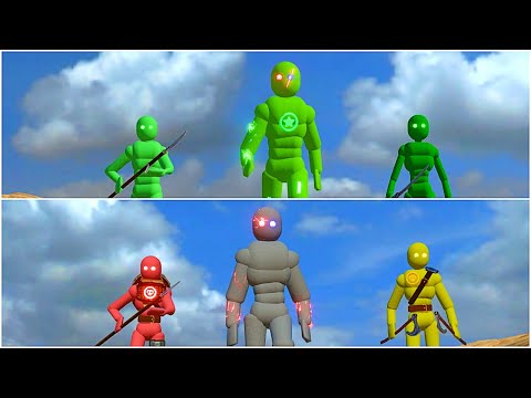 Super Dude Fights the Strongest NPCs! in 3V3 Arena Battle